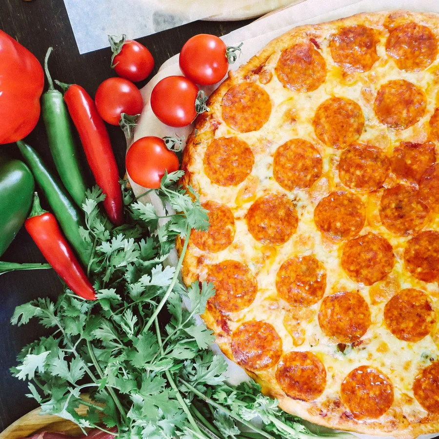 Pizza Pepperoni Thin‑Crust